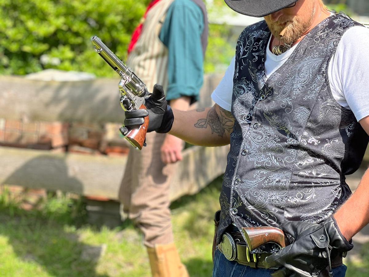Moshe Silvergun am Drücker.