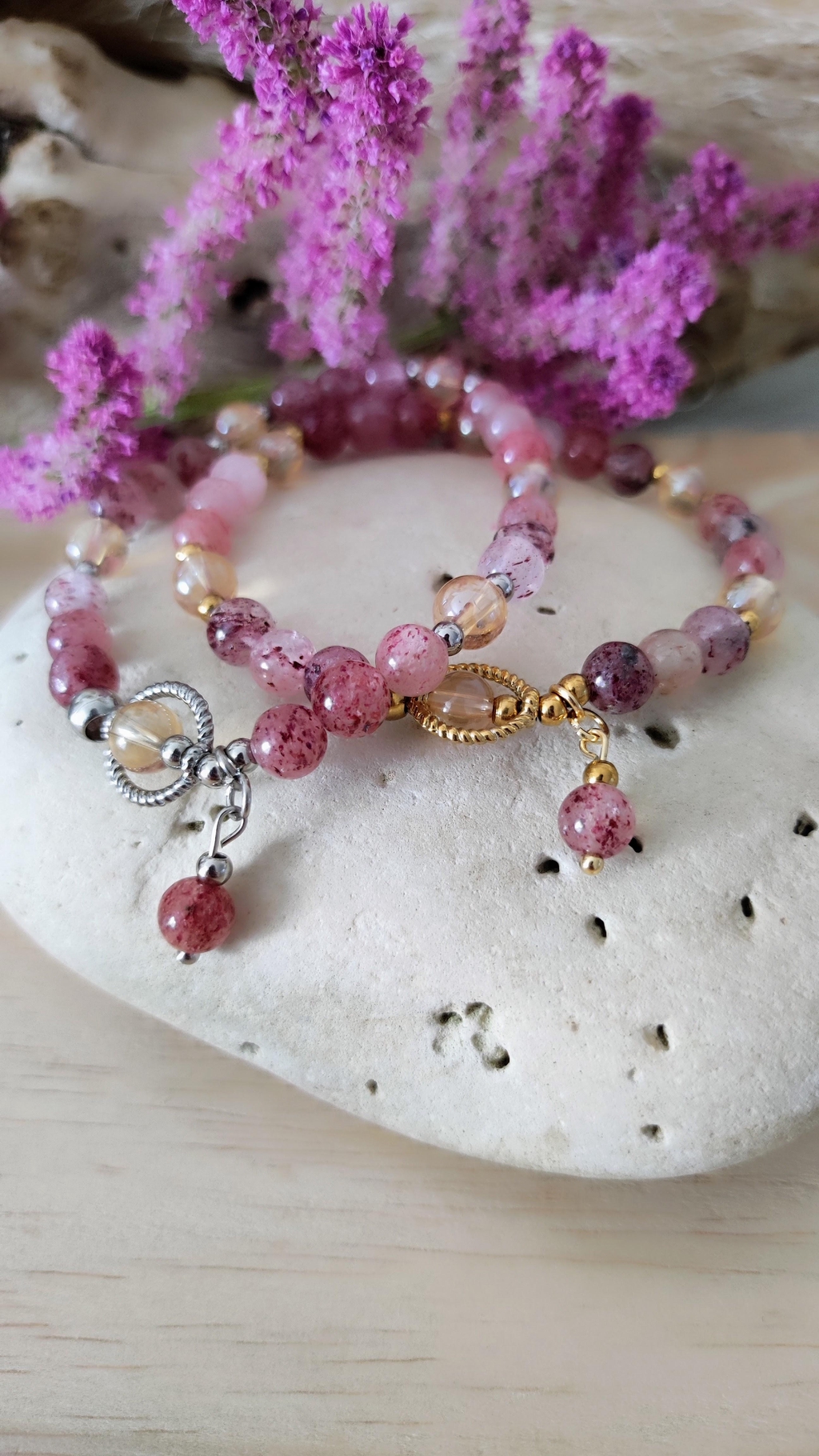 Nouveautés bracelets en pierres  naturelles 