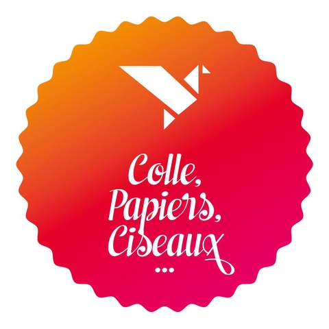 Logo Colle, Papiers, Ciseaux...