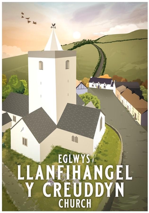 Siop Arlien- Eglwys Llanfihangel 