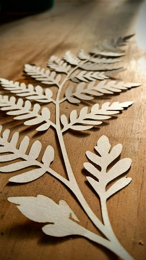 Leafy natural designs.