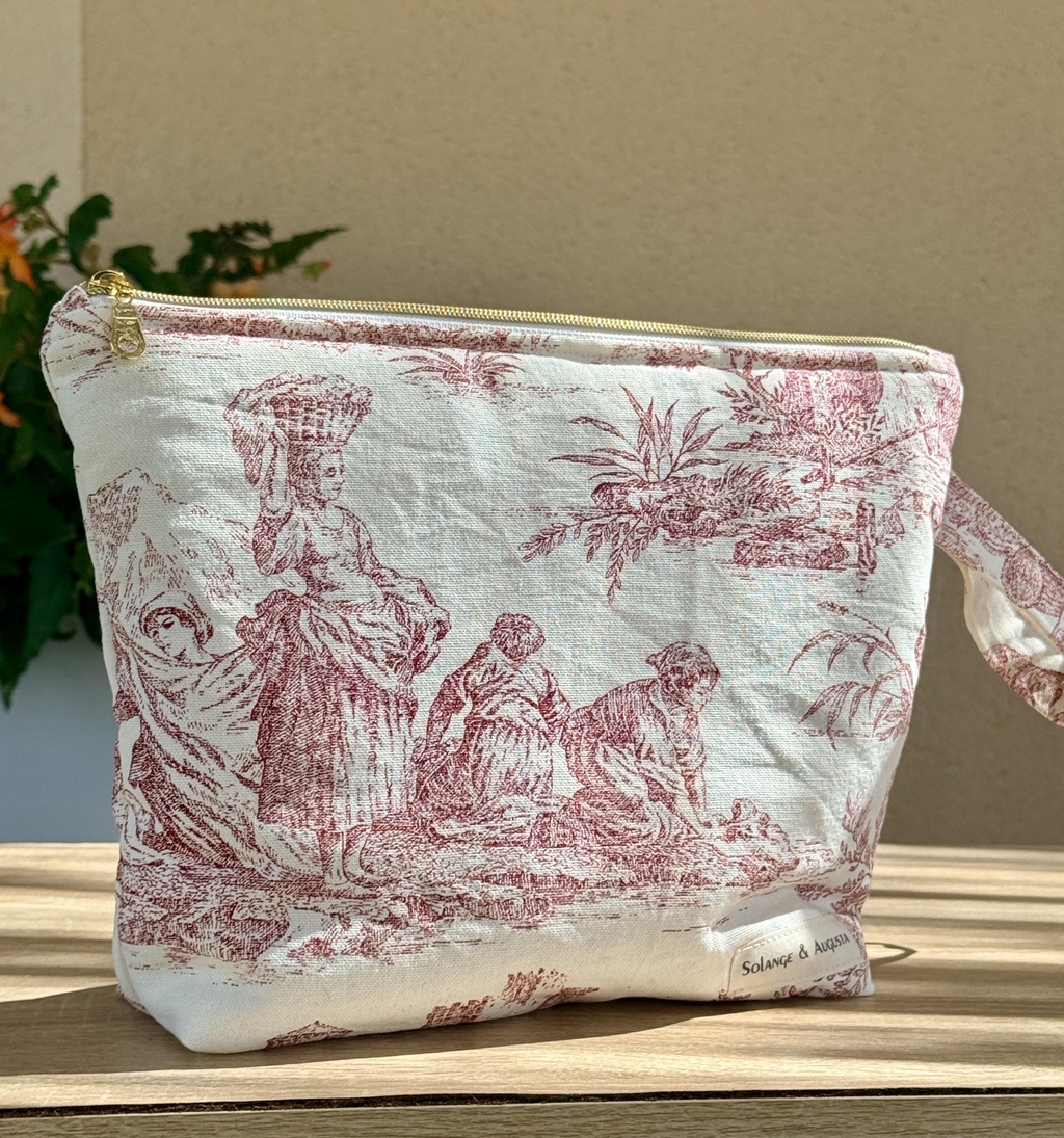 Grande trousse de toilette avec poches