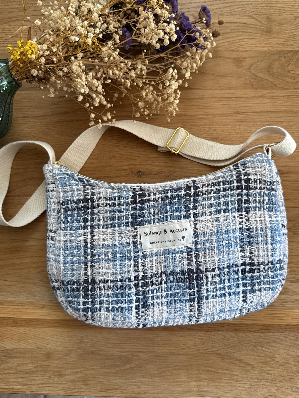 Sac cross body fait main