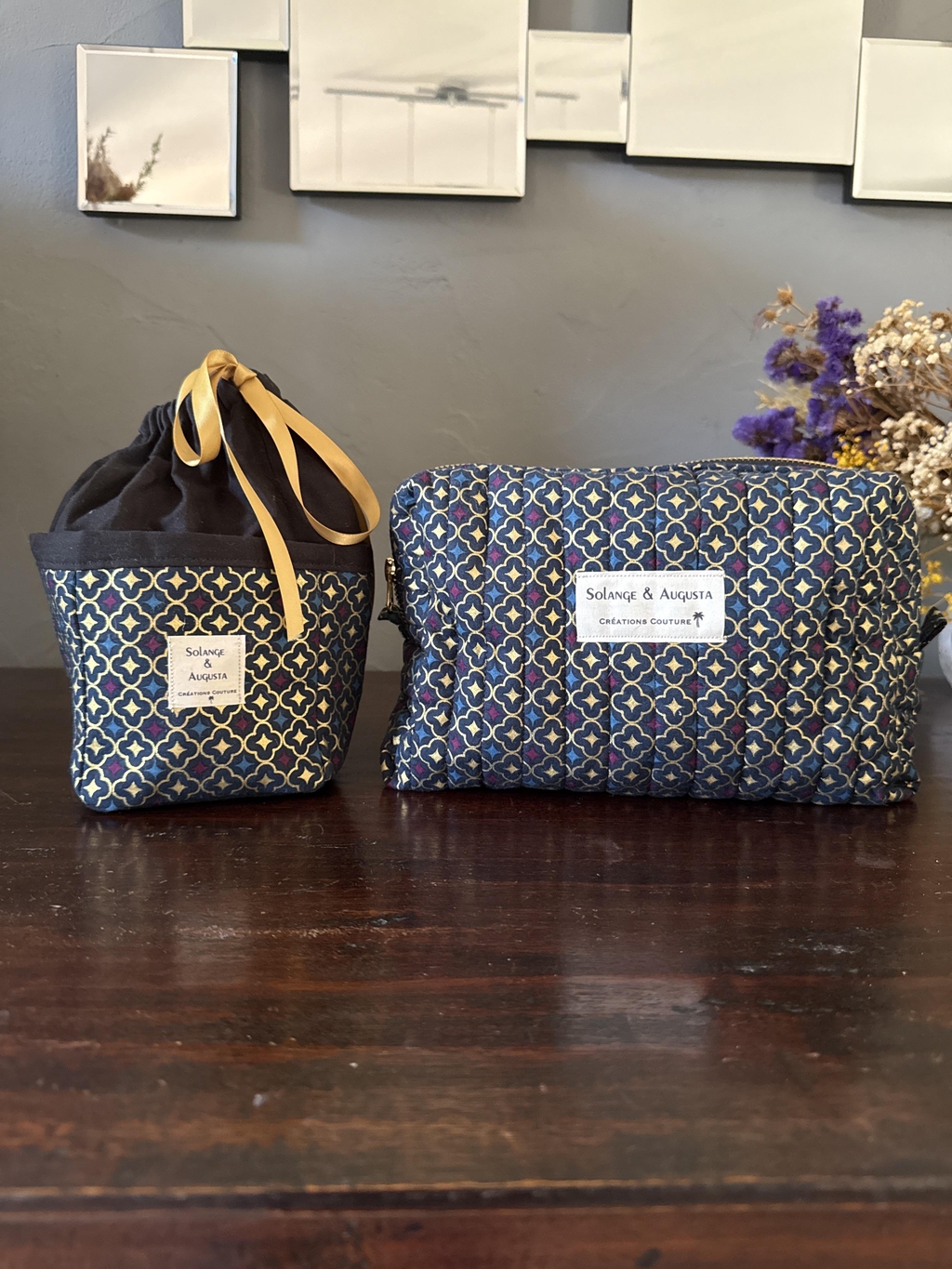 Lot de lingettes lavables et bandeau de soin