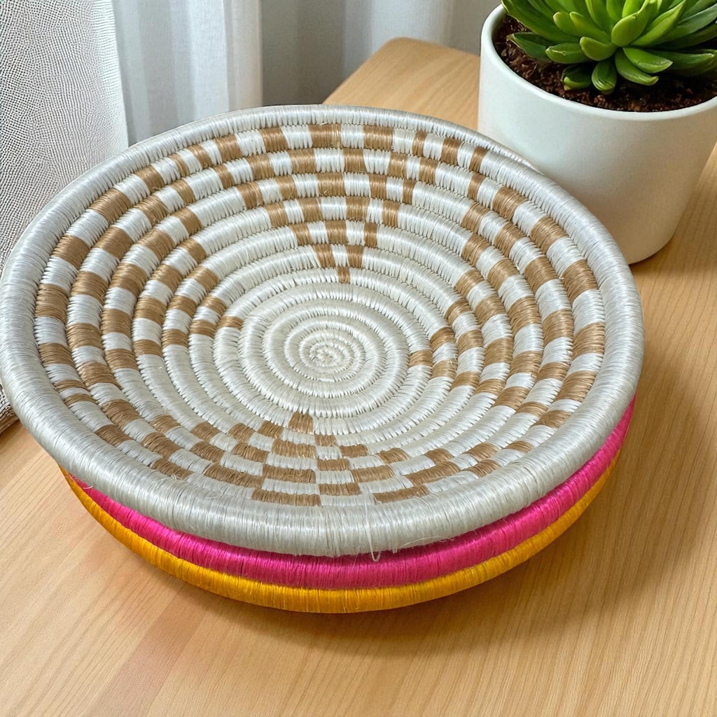 Handwoven basket 