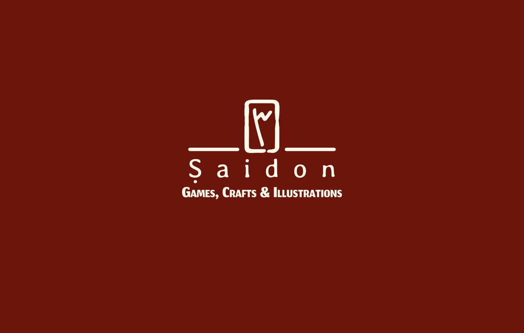 logo complet Saidon : Games, Crafts & Illustrations