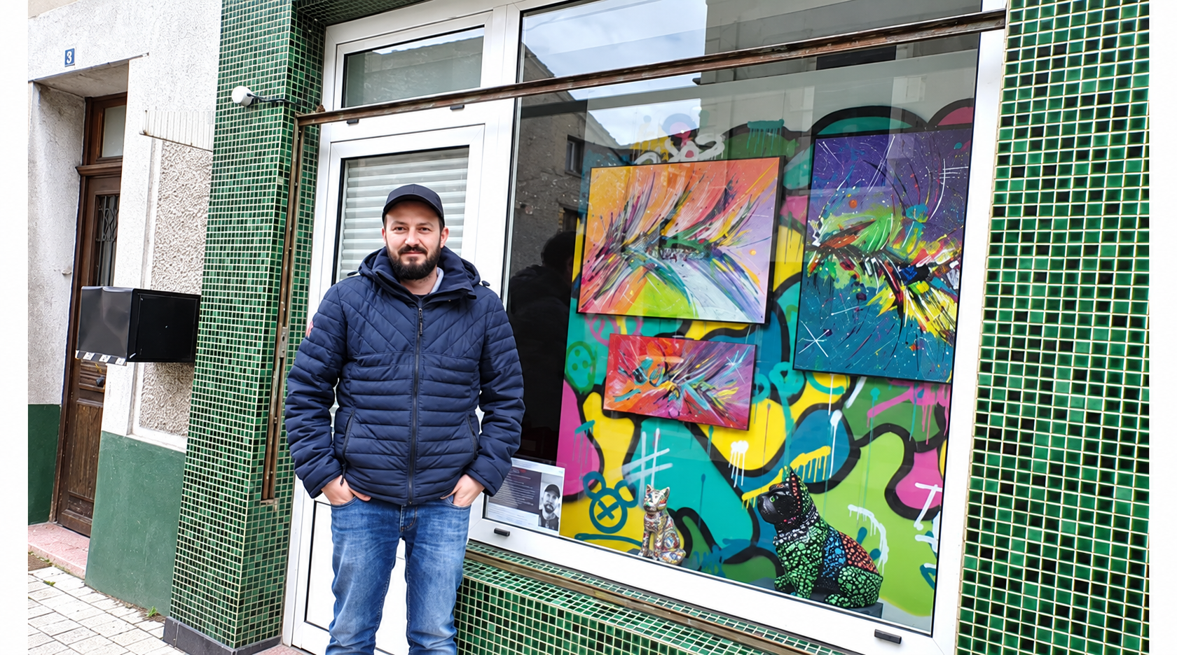 Article de La Montagne intitulé « Un talent prometteur s’est fait un nom » consacré au parcours artistique de Tony Debs