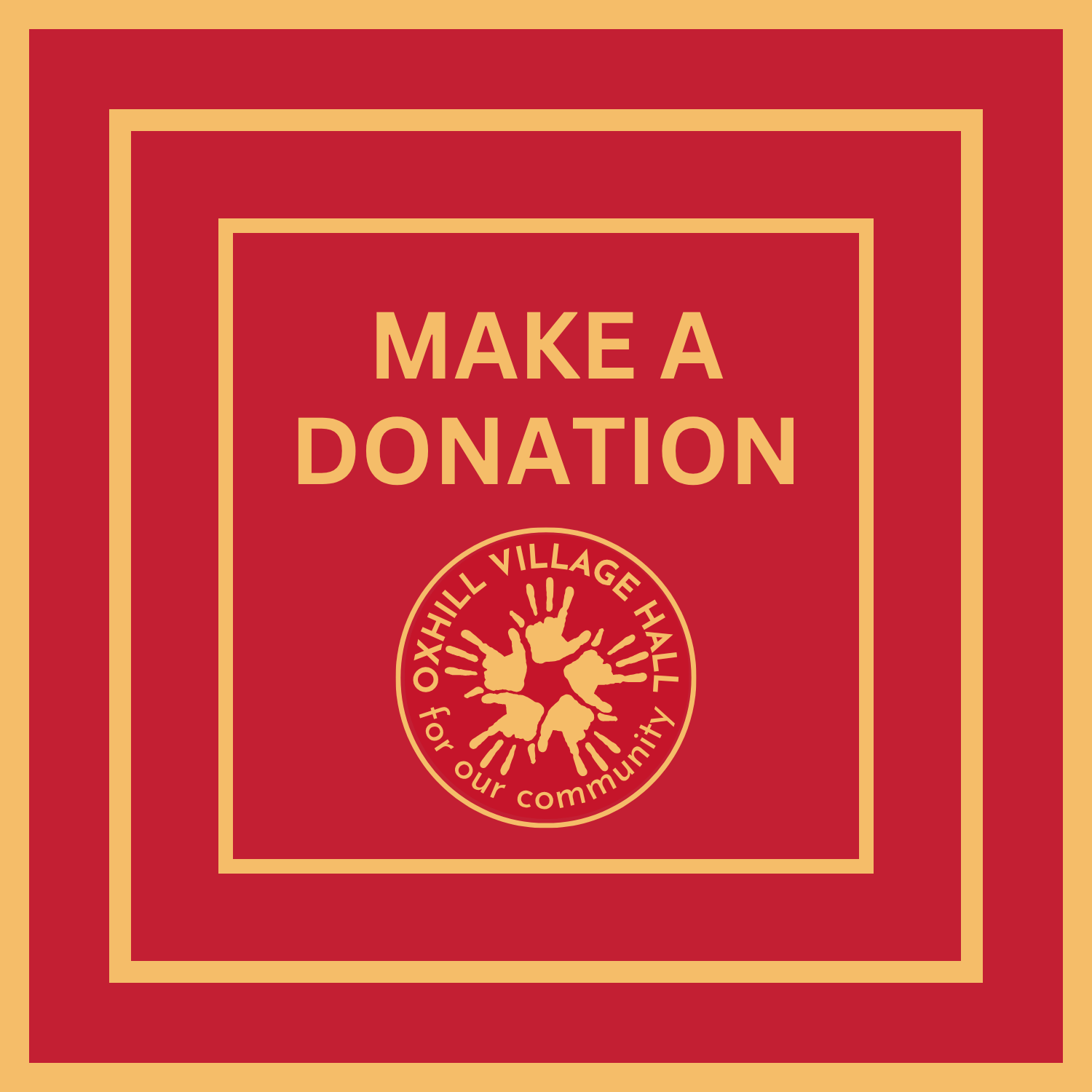 Supporting Oxhill Village Hall by boosting our funds to do more