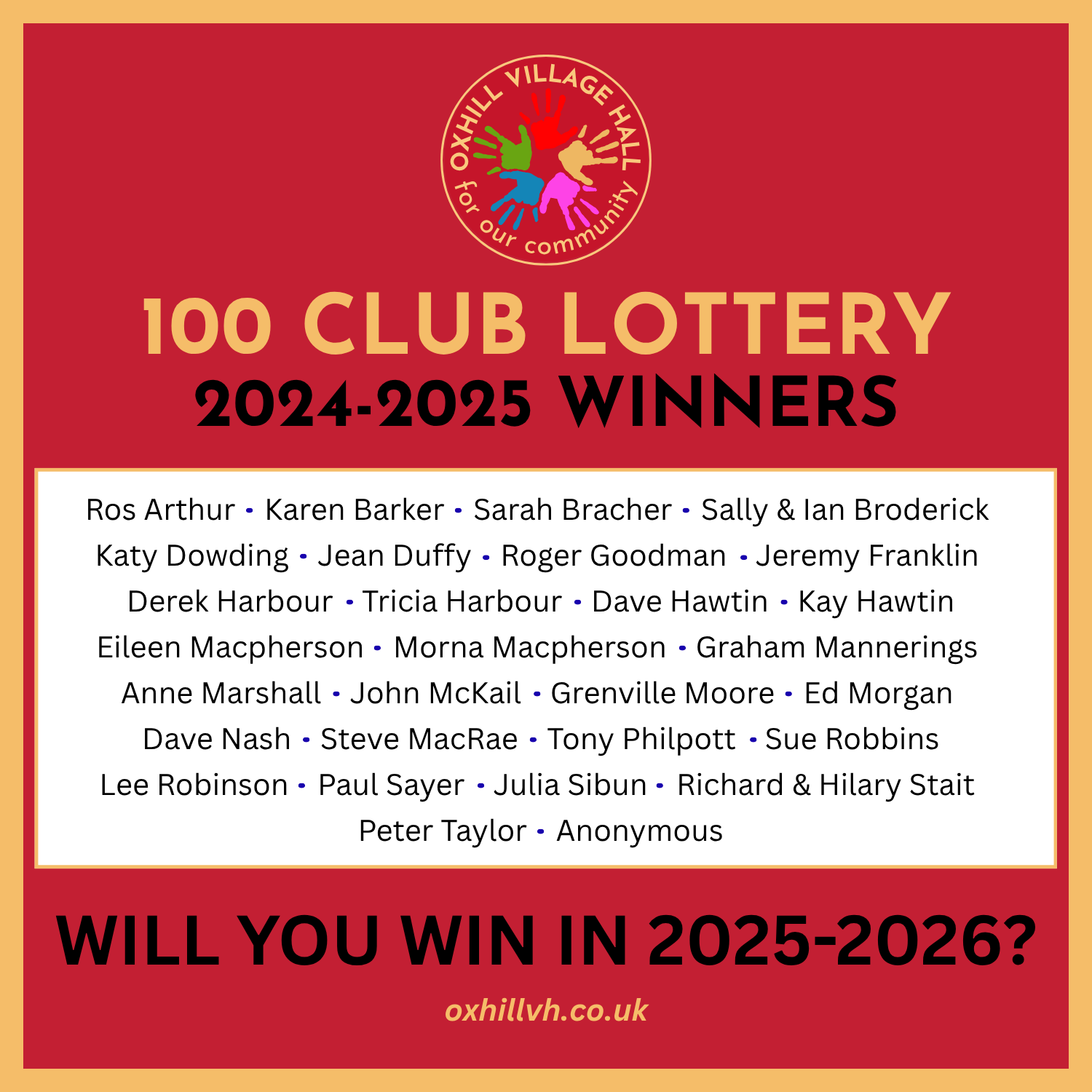 100 Club: Supporting OVH