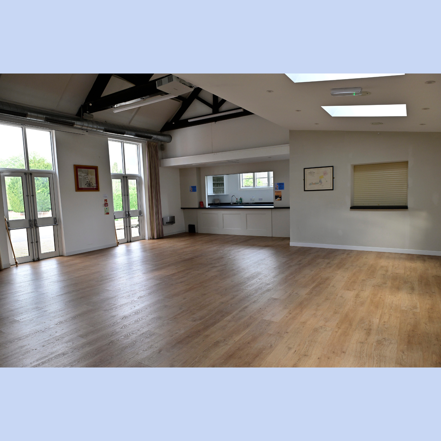 Oxhill Village Hall is a perfect size for many