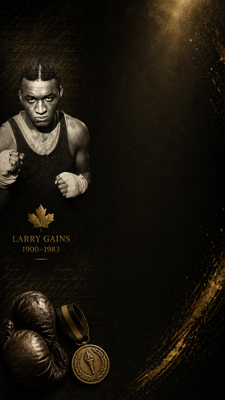 Larry Gains Legacy Collection supporting the Larry Gains Memorial Statue