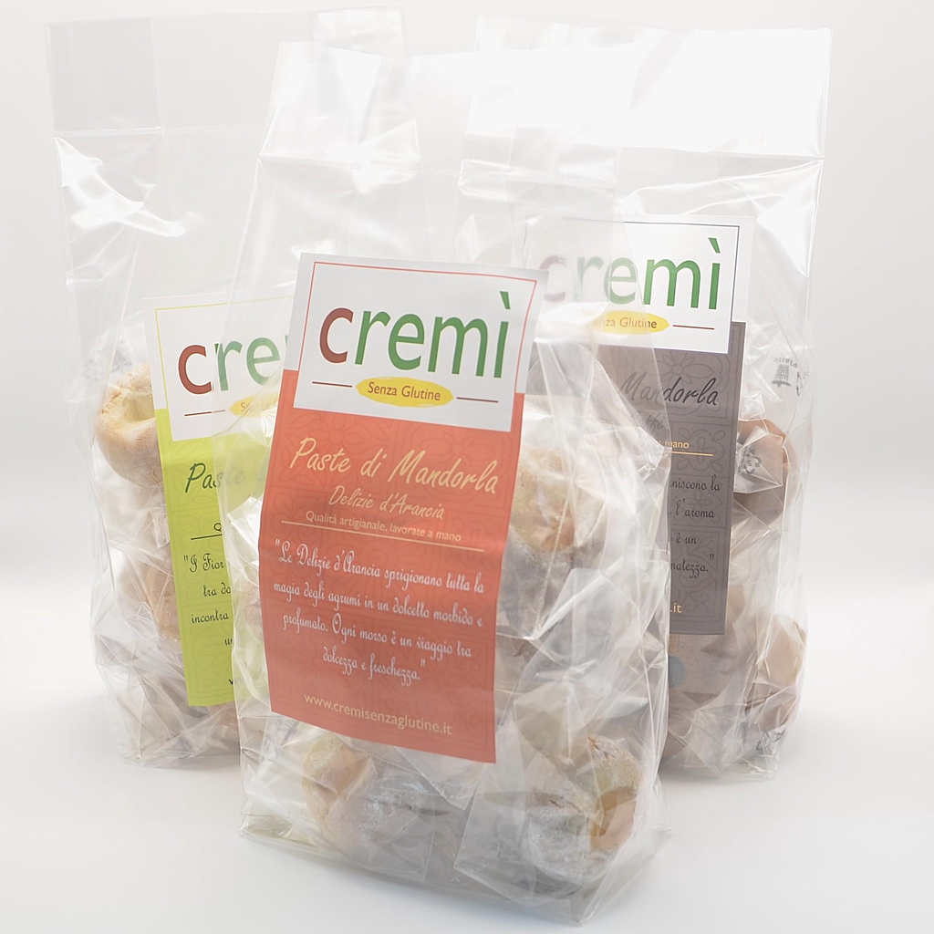 Cremì Senza Glutine - categoria paste di mandorla
