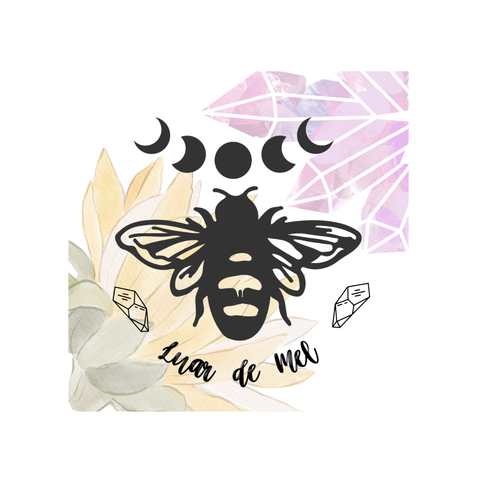 Luar de Mel Creations, onde a magia do artesanato une-se à energia dos cristais.