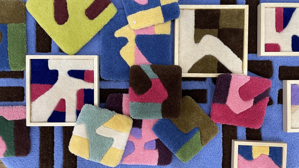 Tufting / Fabrication artisanale / Design unique et coloré