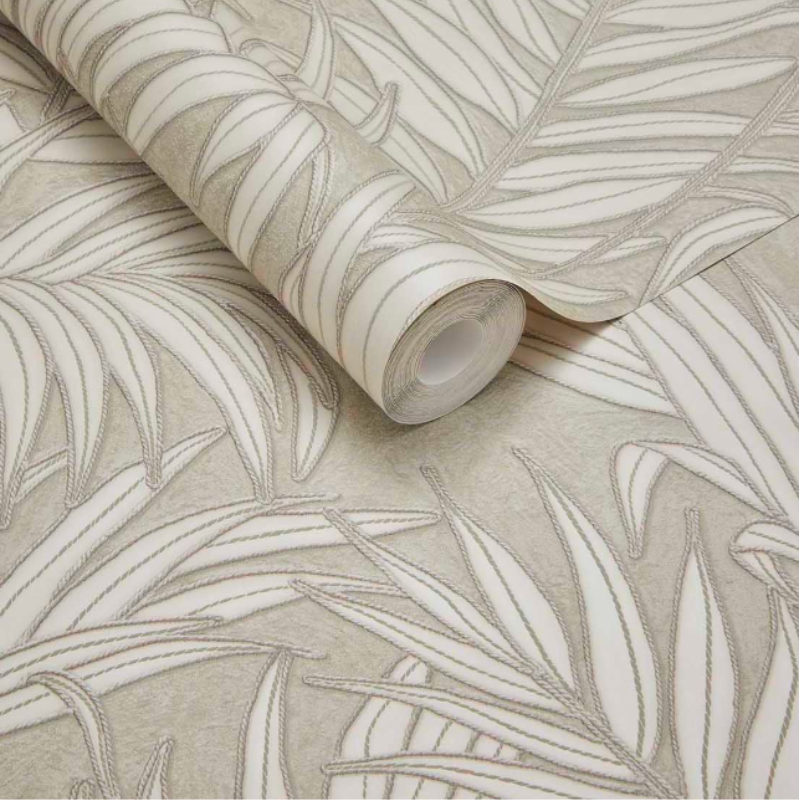 Behang beige en bruintinten van Eijffinger bij Sveervol wonen (4)