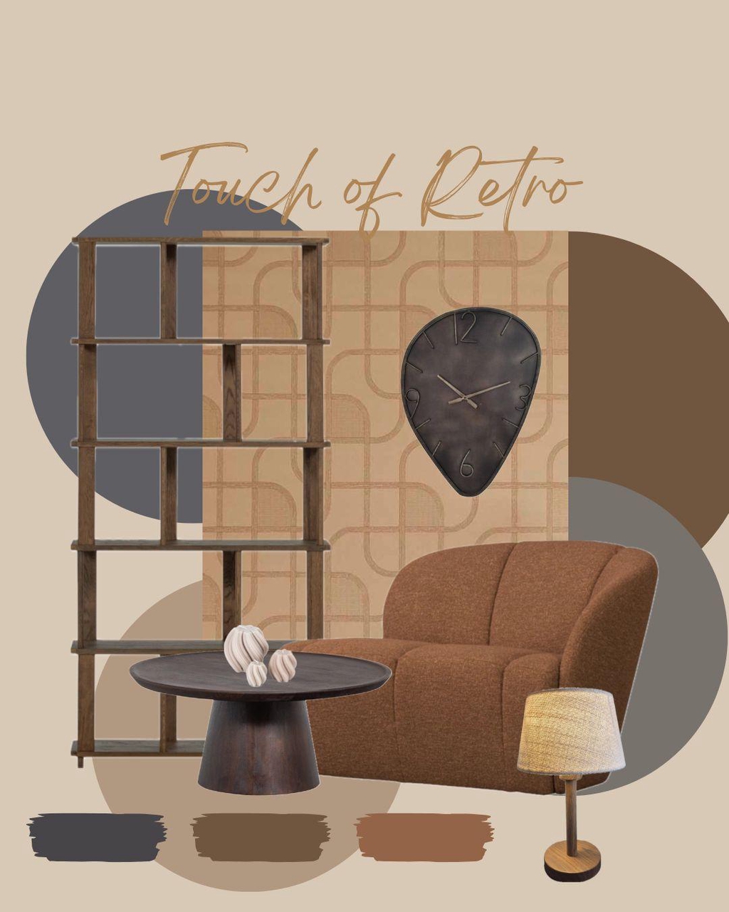 Interieur moodboard touch of retro bij sveervol wonen
