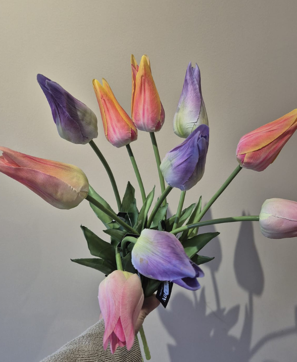 Kunst tulpen bij sveervol wonen