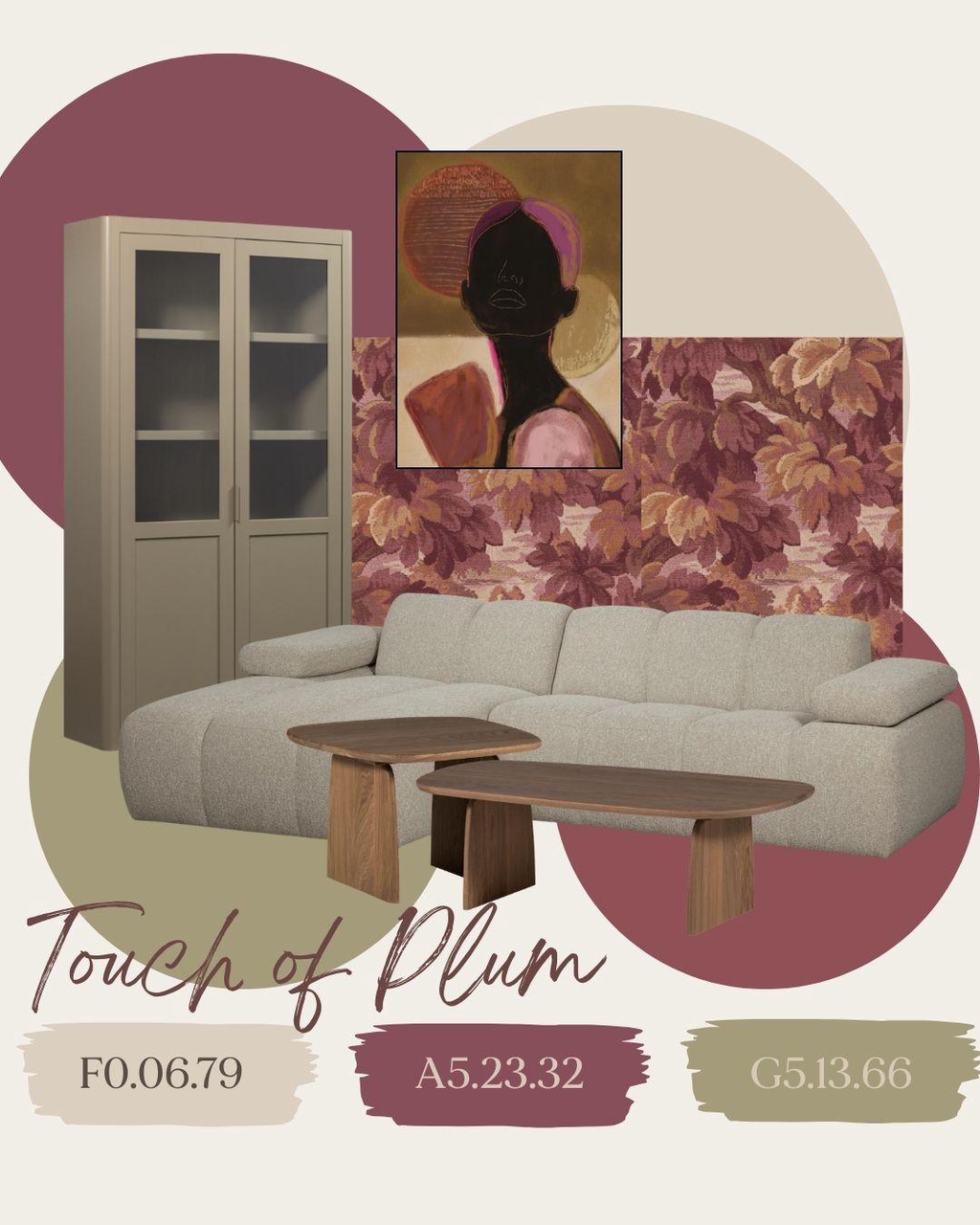 Touch of Plum inspiratie moodboard bij Sveervol wonen 