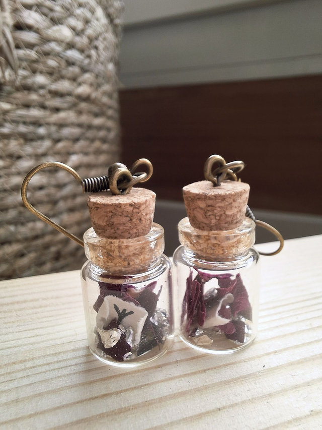 Boucles D'oreilles Fiole