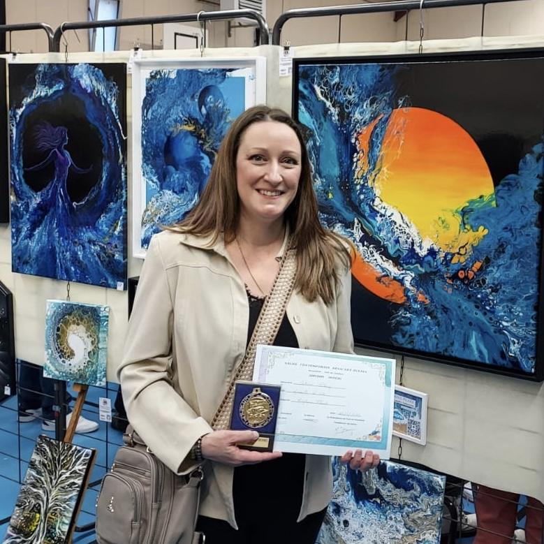 Sabrina Pilarz - SabCreations - Art fluide
Peinture acrylique, encre et aquarelle
Artiste peintre Ardennaise 
La boutique d’art qui vend du bonheur
