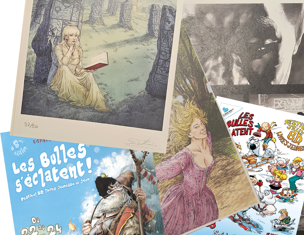 Affiches officielles, standard, numérotées signées...