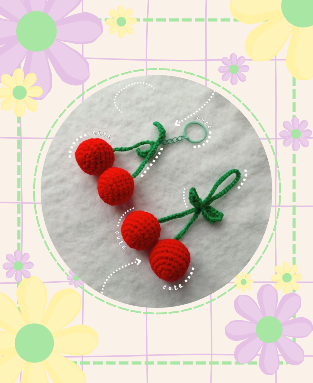 Crochet Accessories by GiTi Studio Handmade Craft 