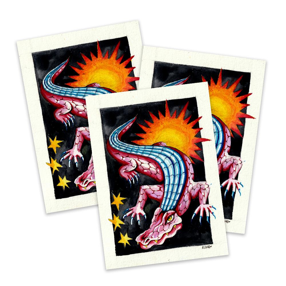 Illus originales et stickers brillants tout droit sortis de mon univers tattoo. Que ce soit pour décorer ton ordi, ton mur ou ton cœur — ici c’est full couleur, full caractère.