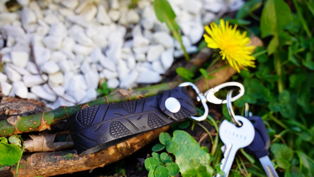 Accessoires en pneu de vélo et chambre à air upcyclés 