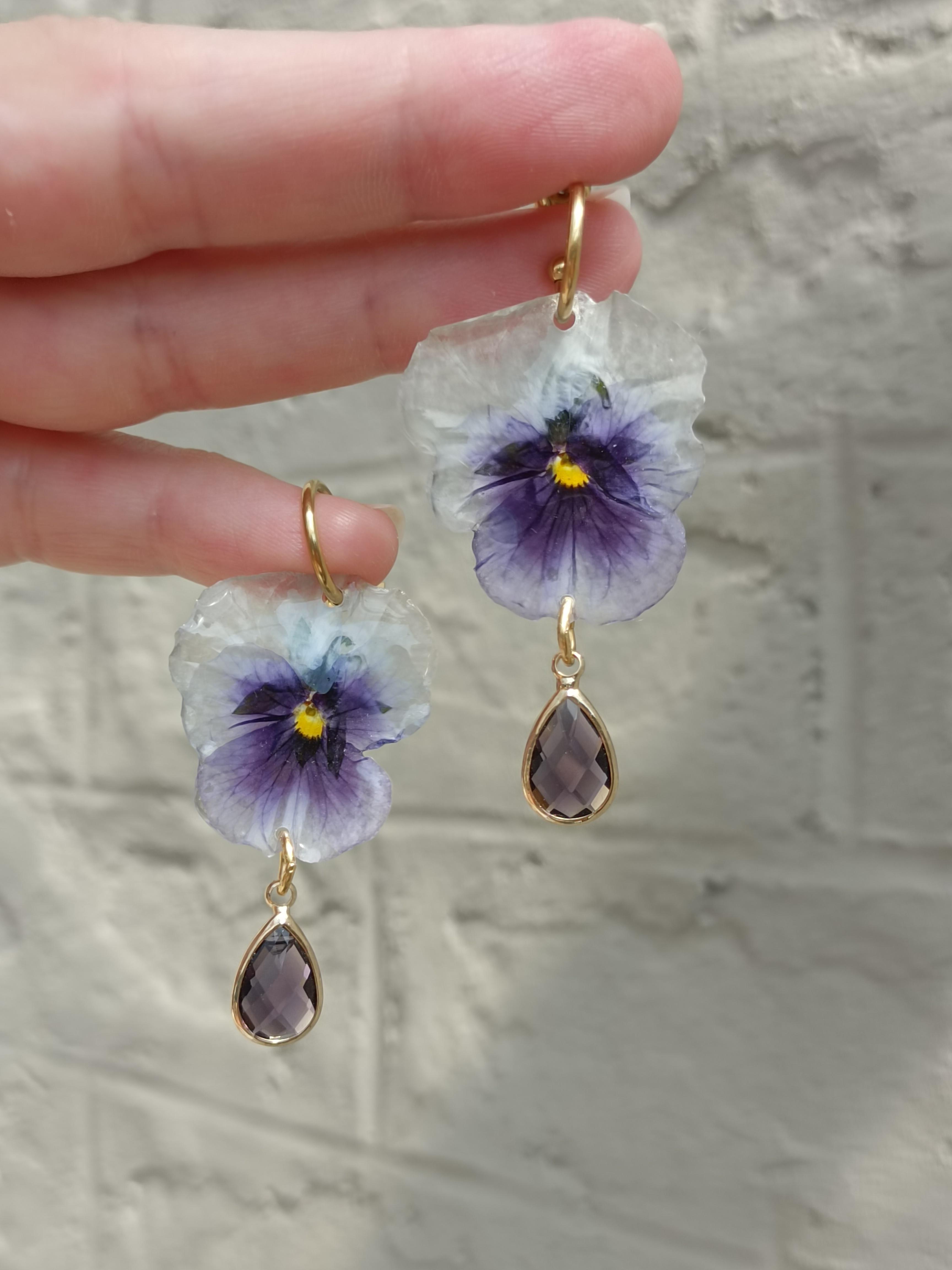 Boucles Fleurs Séchées