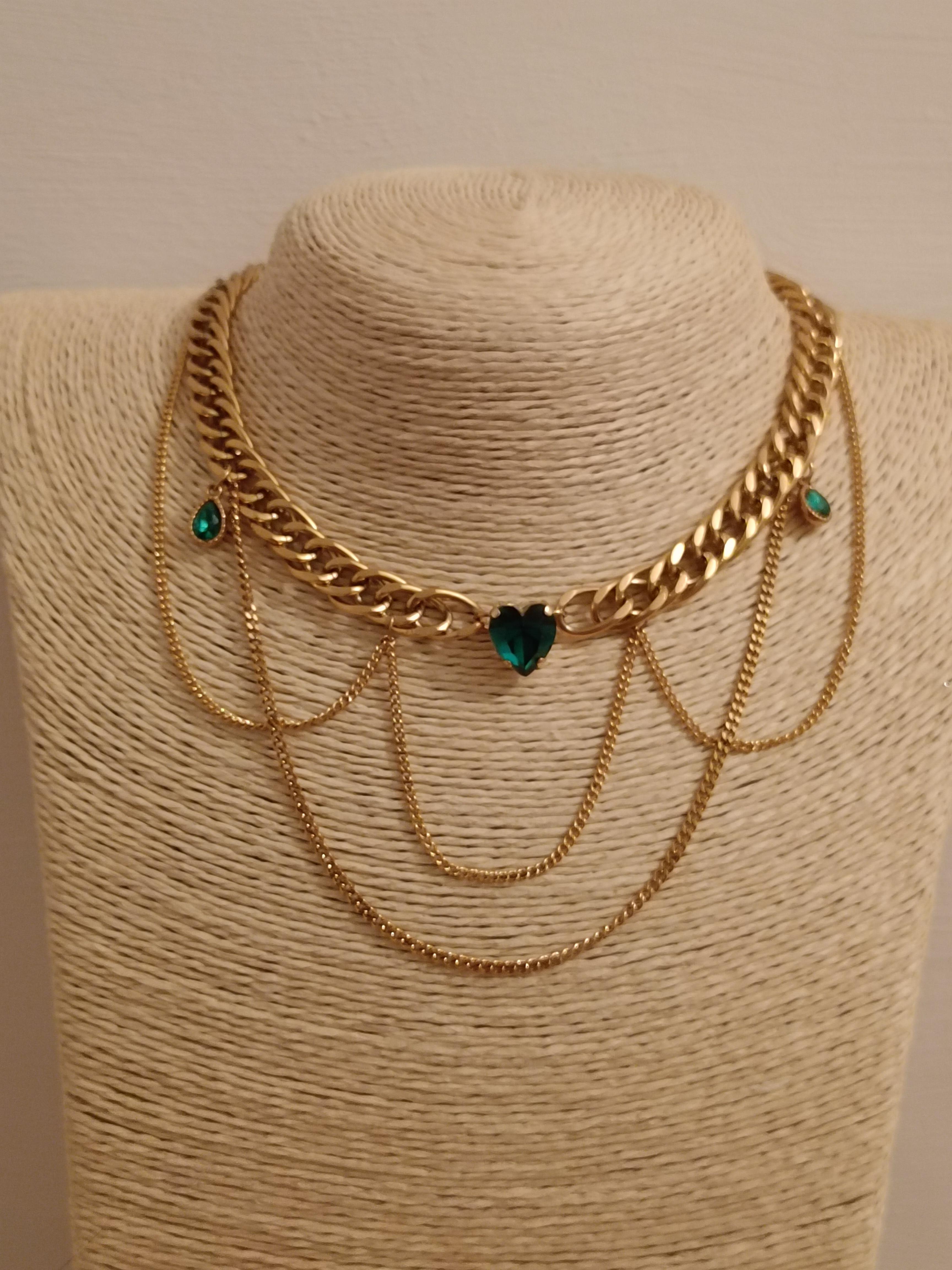 Collier chaînes