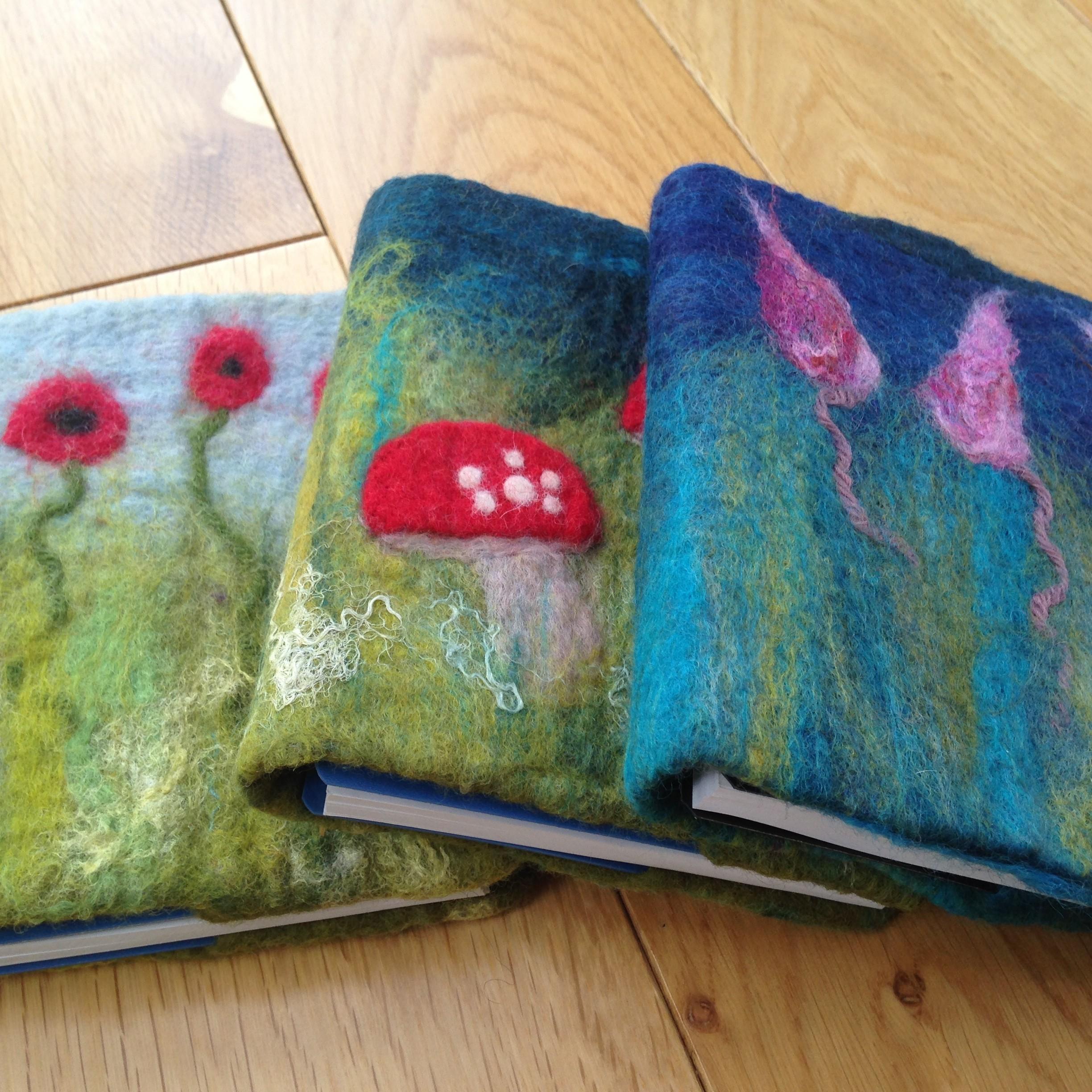 Wet Felted Notebook Covers 5th November 2026 10-3pm