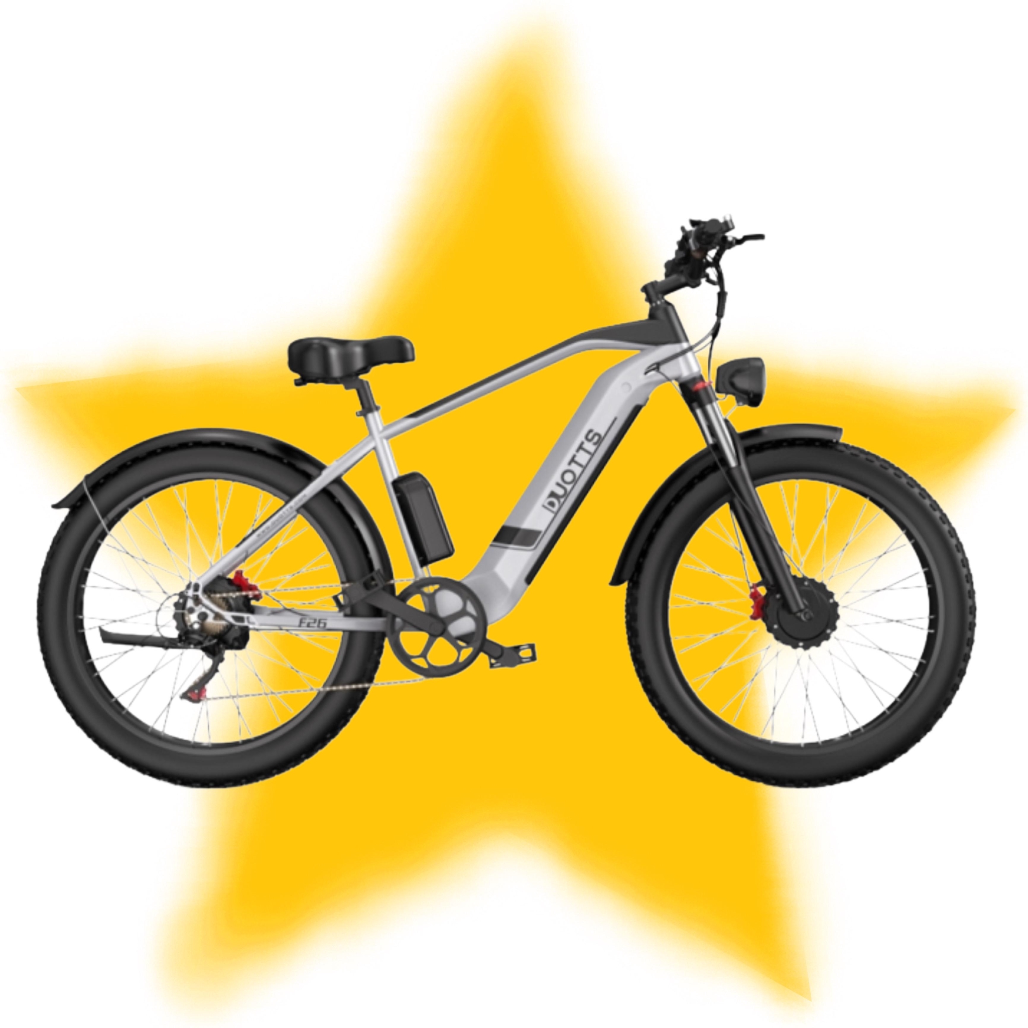 Duotts F26 rower elektryczny fat bike dual motor do wypożyczenia w Krakowie