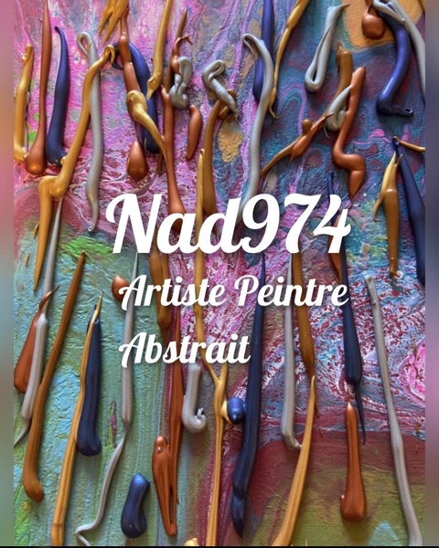 Nad974, artiste peintre, vous emmène dans son univers de créations en folie ! Le bois, le verre, la résine !! Créations résine personnalisées, toiles sur commande via le formulaire "Contactez-Nous".