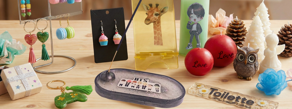 Créations artisanales, faites main et personnalisables
