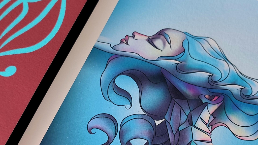 Détail de l'illustration "You're weird, I love you" par synopsies.