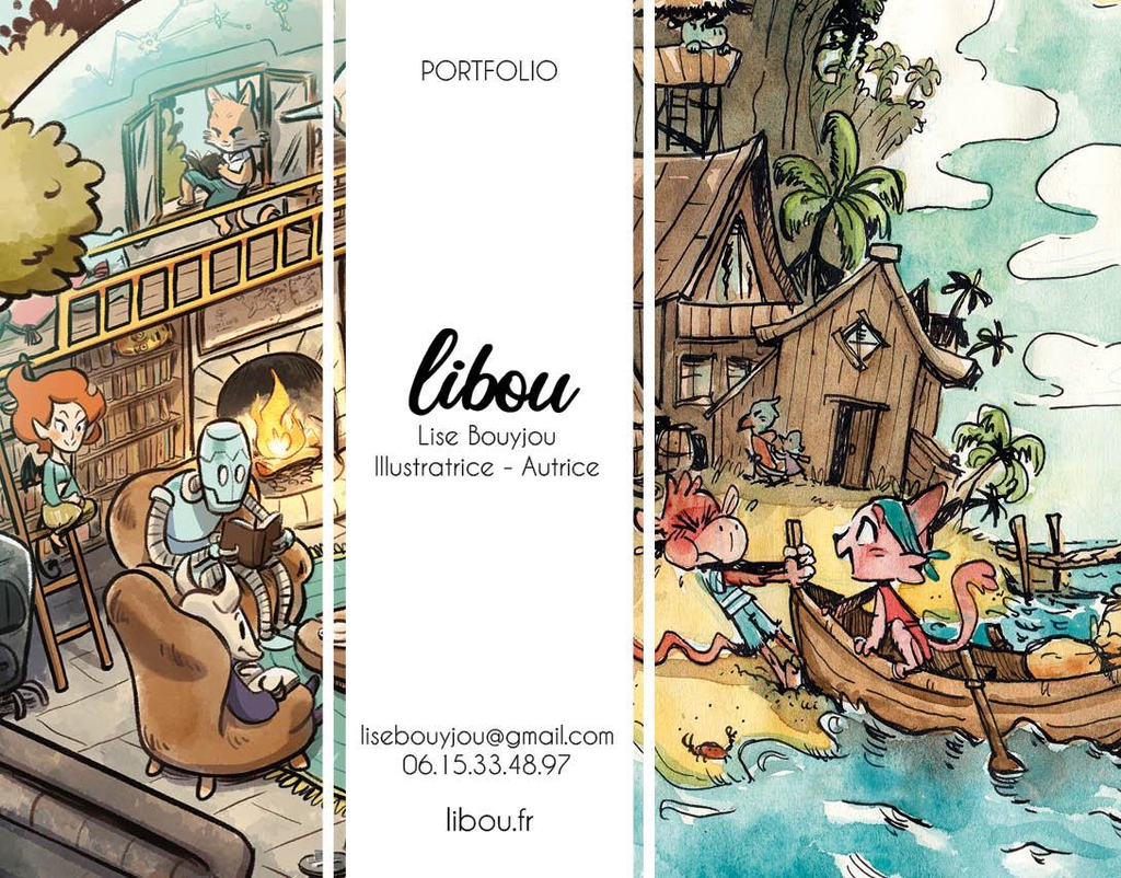 Portfolio en ligne de Libou
