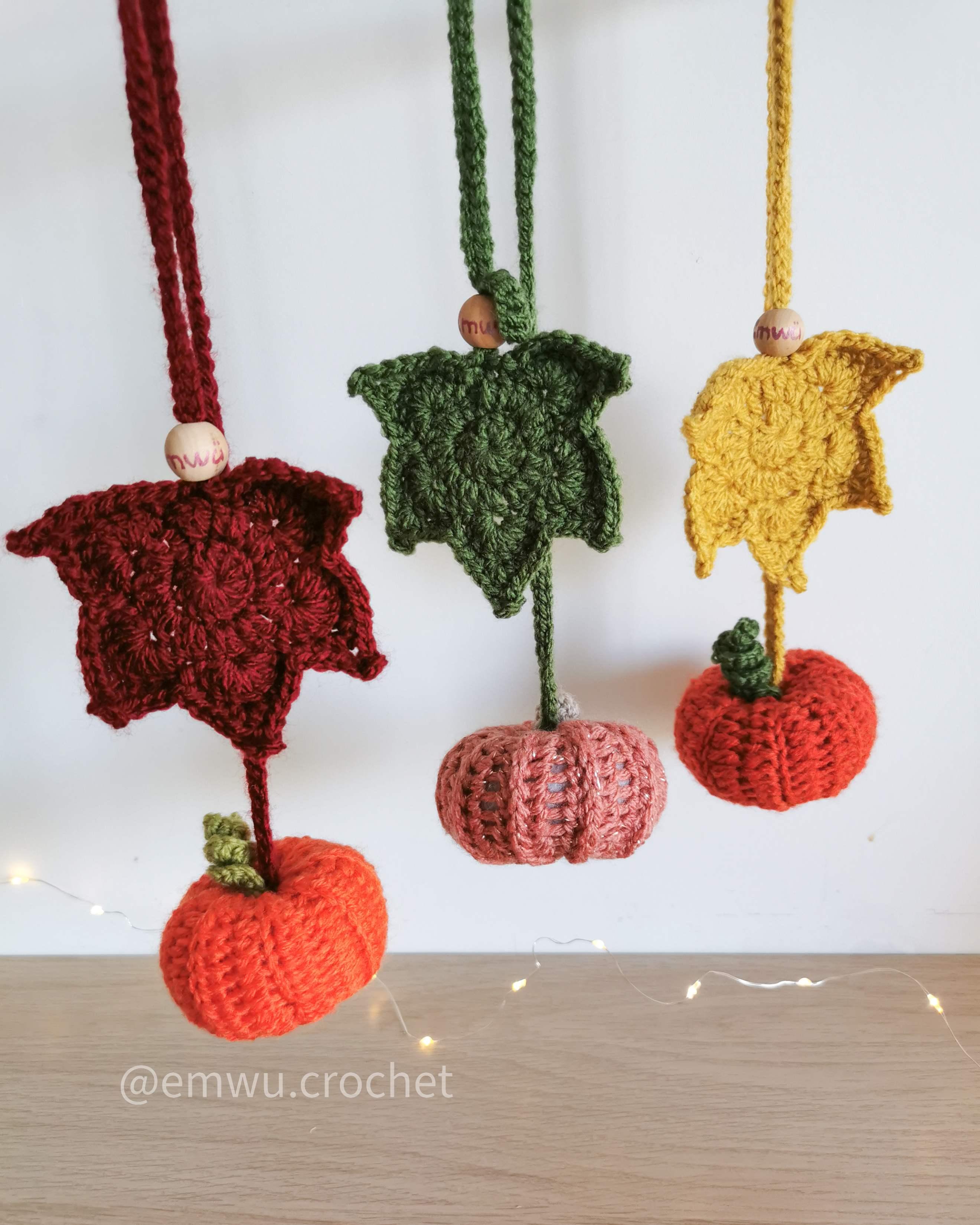 Les loops en crochet suspension fait main Emwü