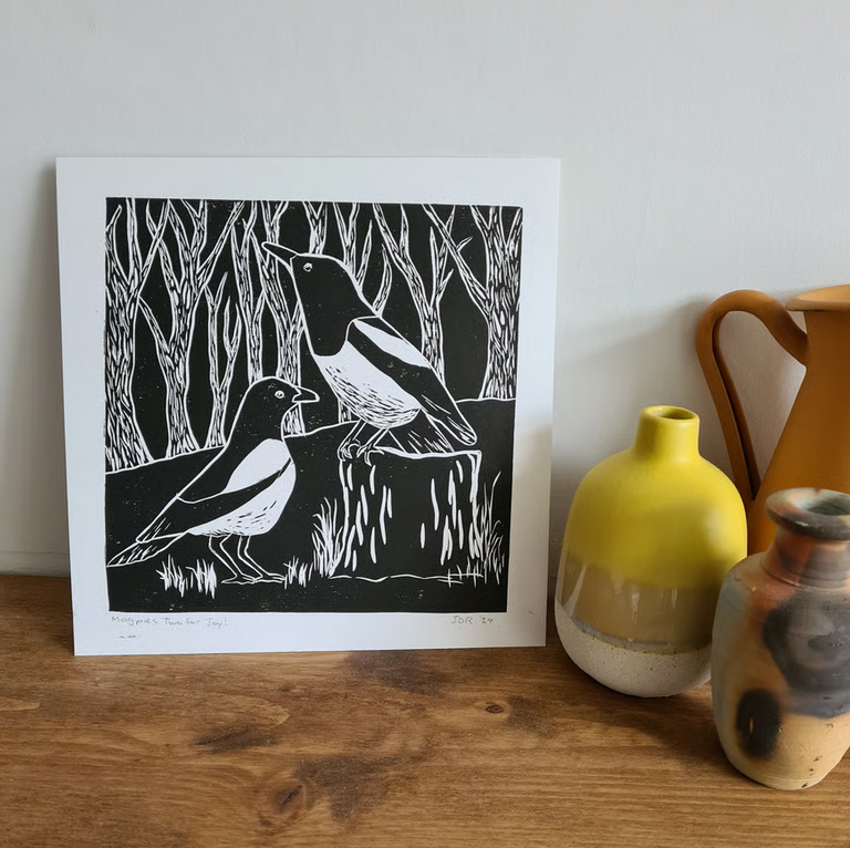Linocut prints