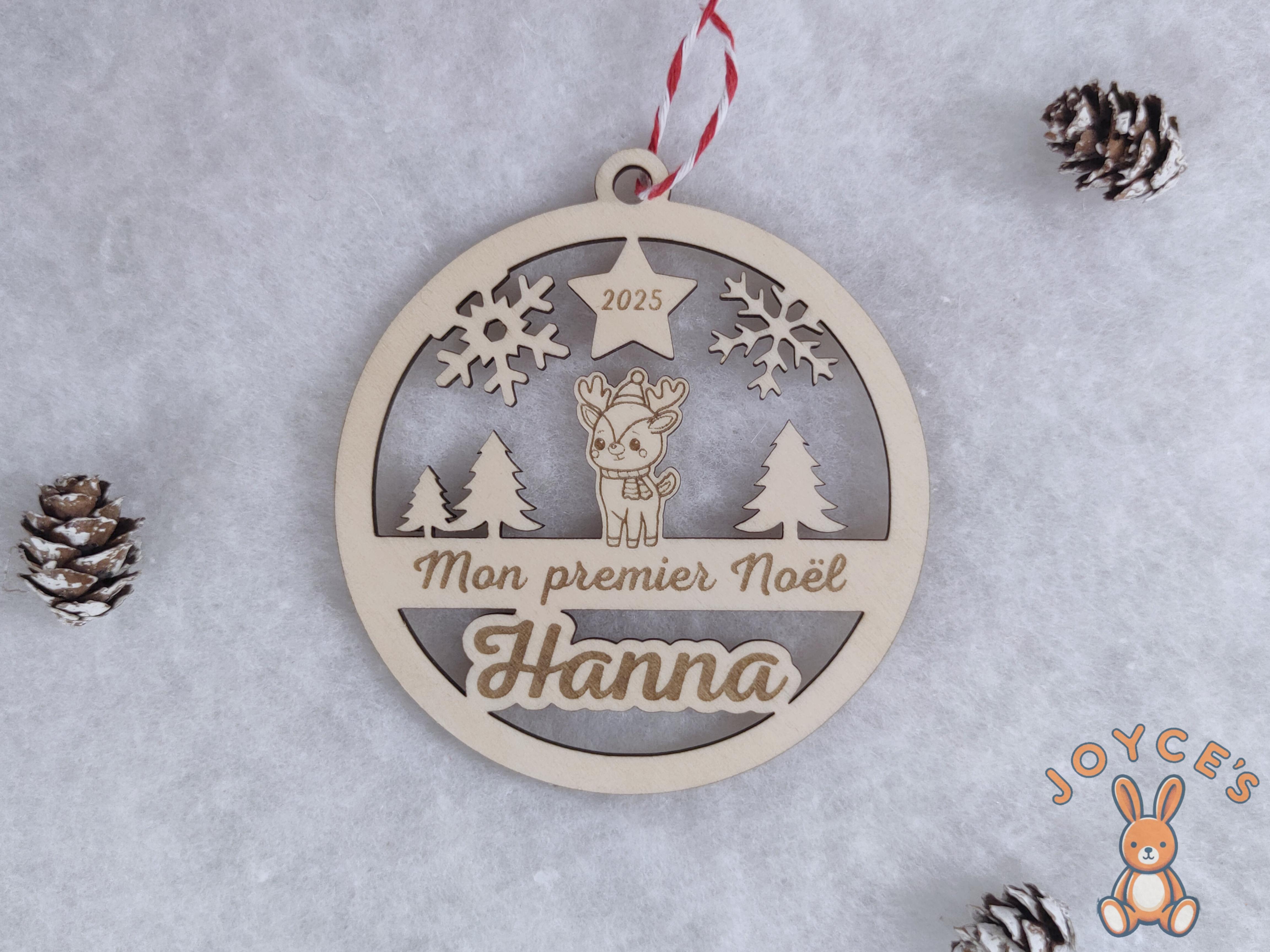 Boules de noël personnalisées
