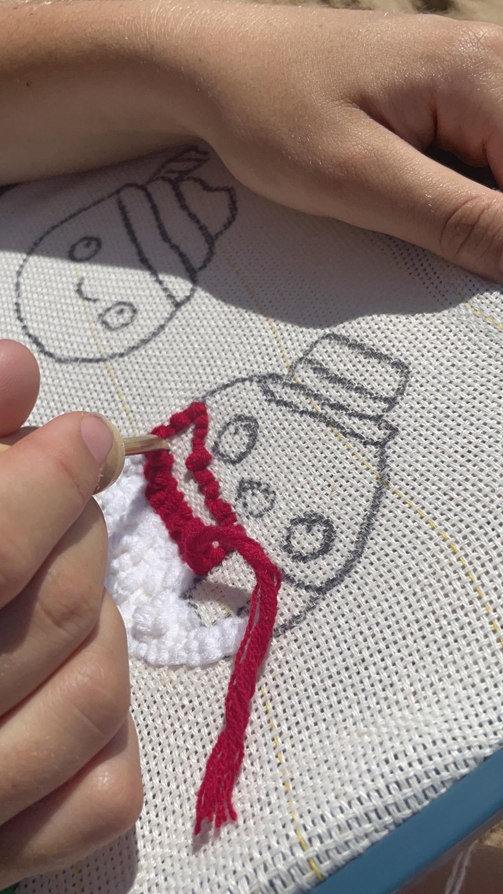 kinderfeestje punch needle