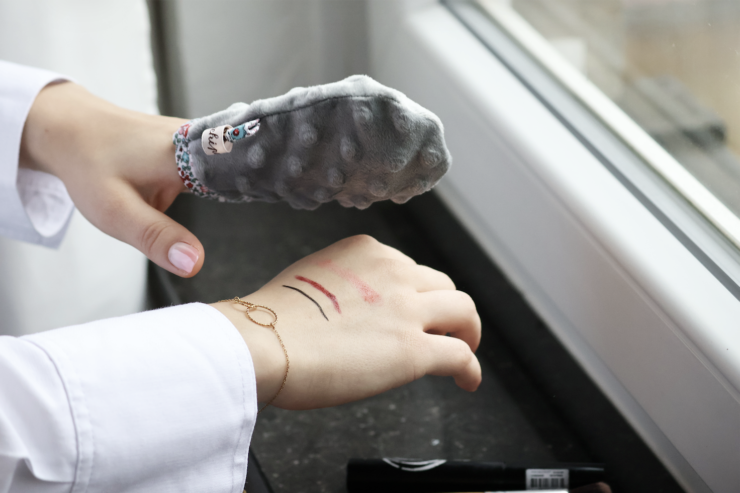 Gants démaquillants