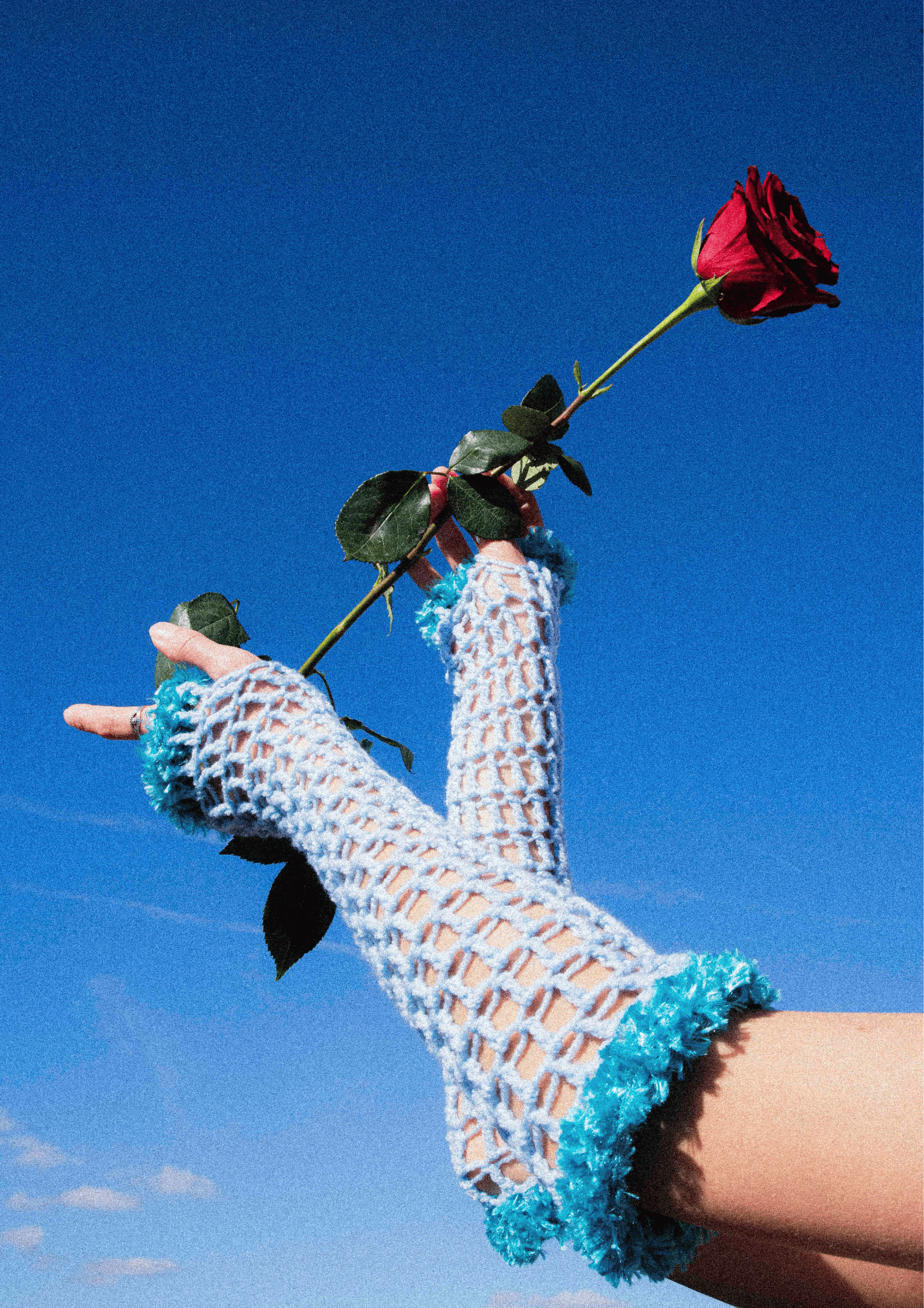 Gants résilles