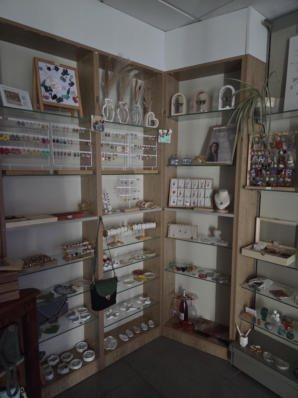 Retrouvez mes créations à l'atelier des créateurs à Le Coteau