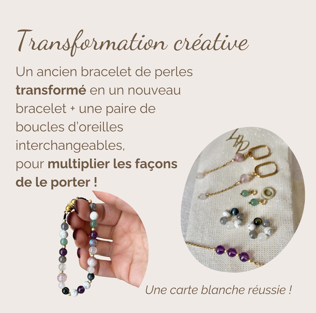 Upcycling créatif , bijoux 