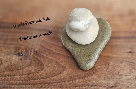 C'est avec la pierre et le bois que le monde s'embellira