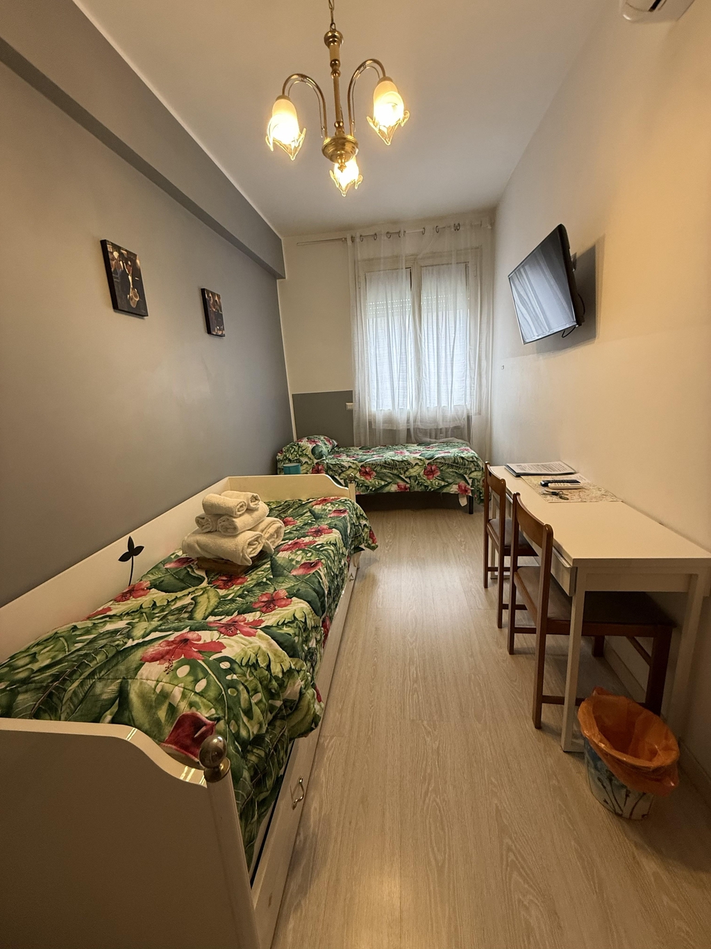 Single or double room