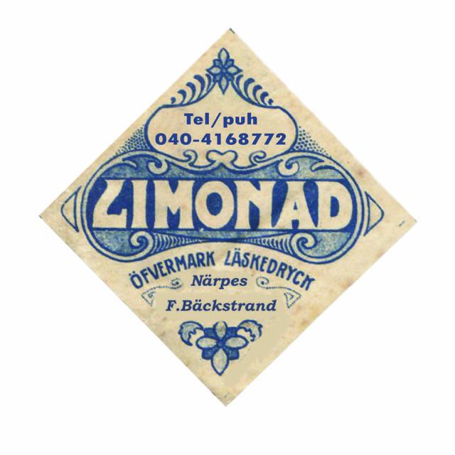 Öfvermark limonad
