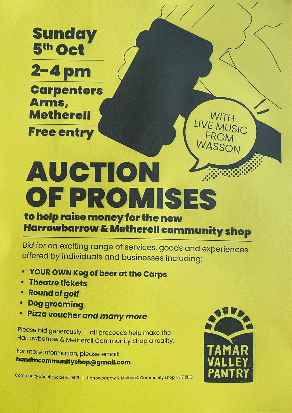 Picnic with the Sydenham Damerel Blowers