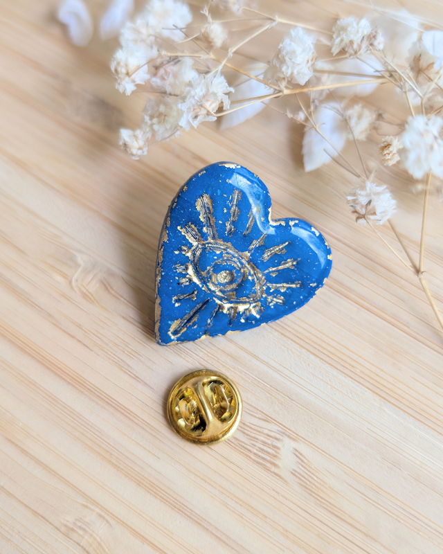 Broches artisanales fantaisie faites main