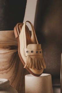 Shabbies Amsterdam Fes Slingback Pastel Yellow Finezza schoenen